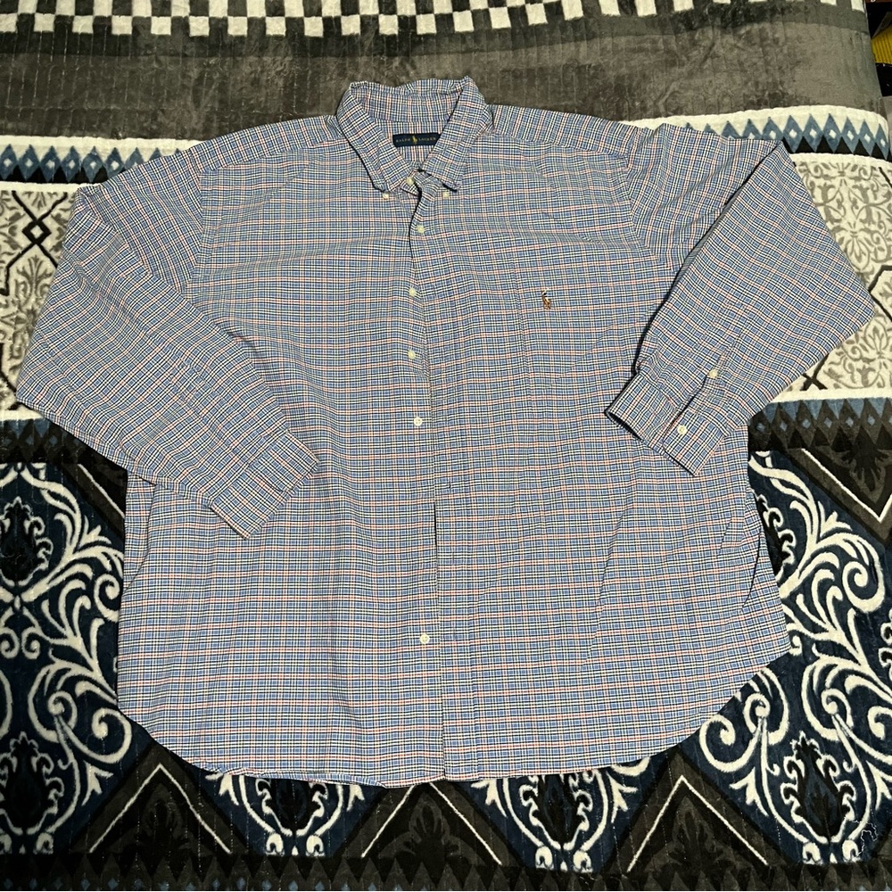 Ralph Lauren Plaid Button Down Shirt